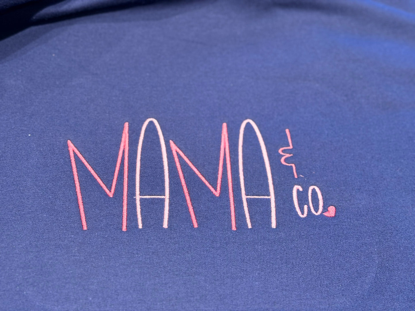 The "Mama & Co." Embroidered Sweatshirt – Your New Daily Uniform