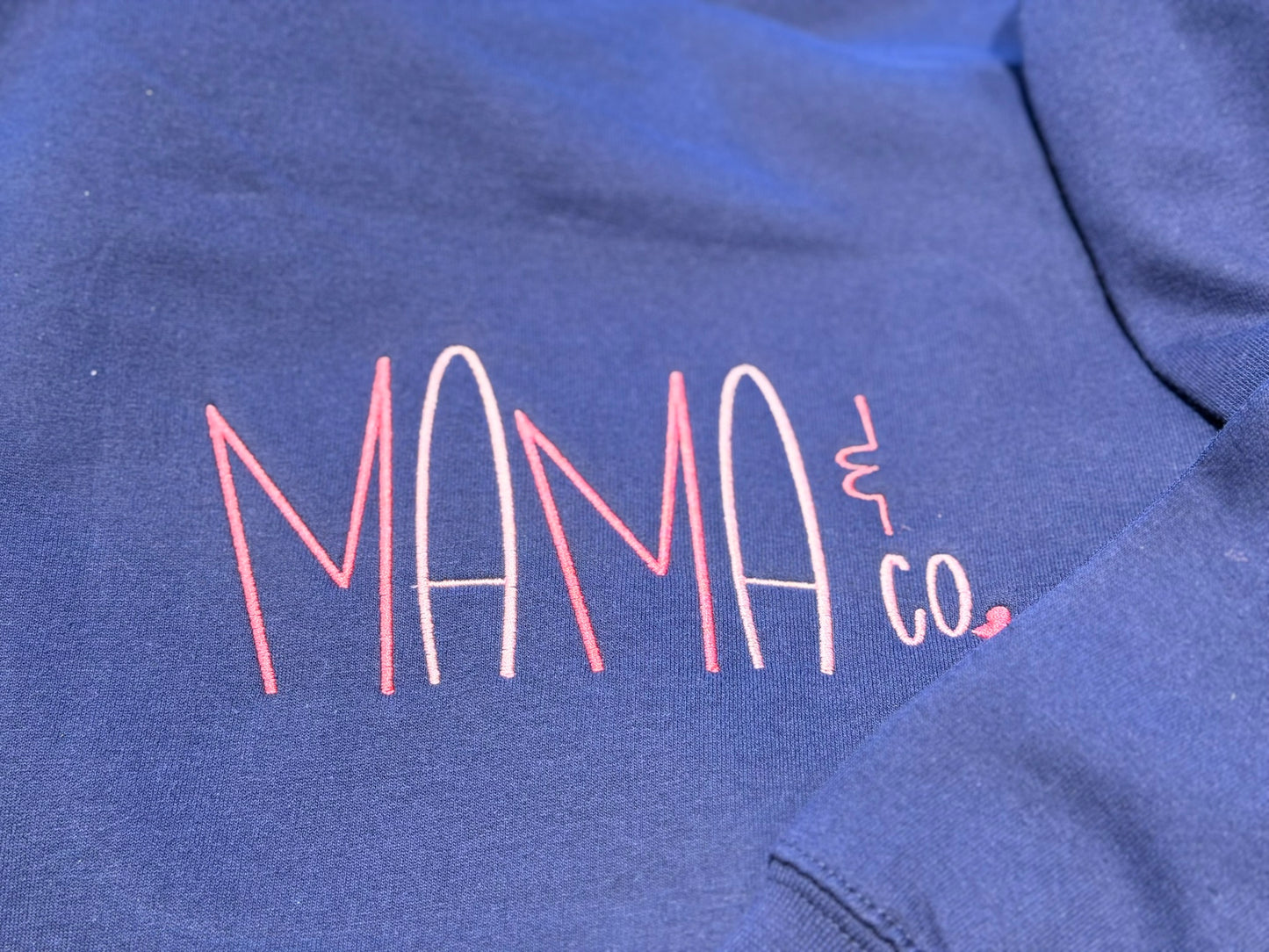 The "Mama & Co." Embroidered Sweatshirt – Your New Daily Uniform