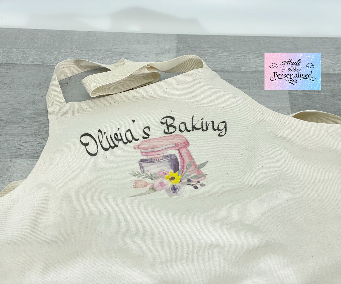 Personalised children's apron, Custom gift, Kids apron, Cooking gift, Special gift for a child, gifts for kids, Birthday, Baking, Crafts,