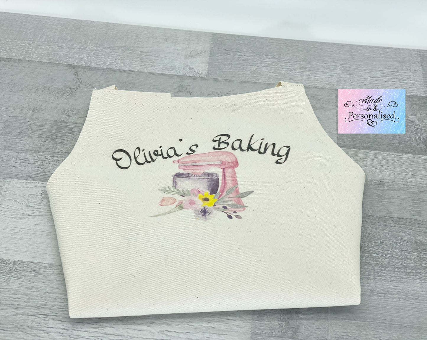 Personalised children's apron, Custom gift, Kids apron, Cooking gift, Special gift for a child, gifts for kids, Birthday, Baking, Crafts,
