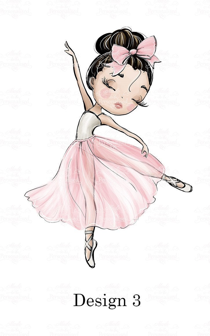 Drawstring Bag, Ballet Initial