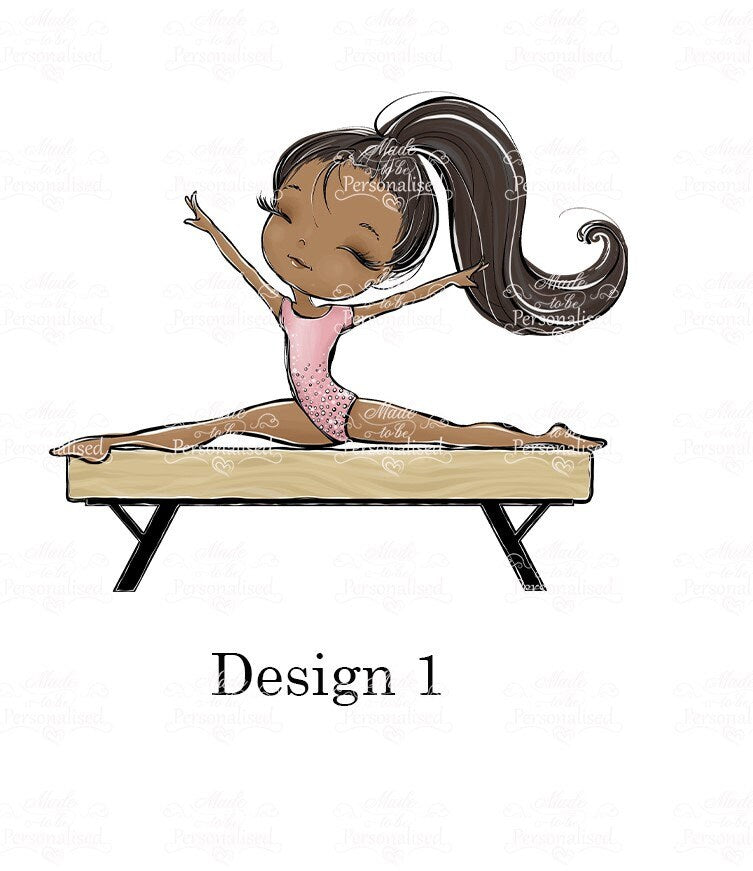 Drawstring Bag, Gymnastic doing splits
