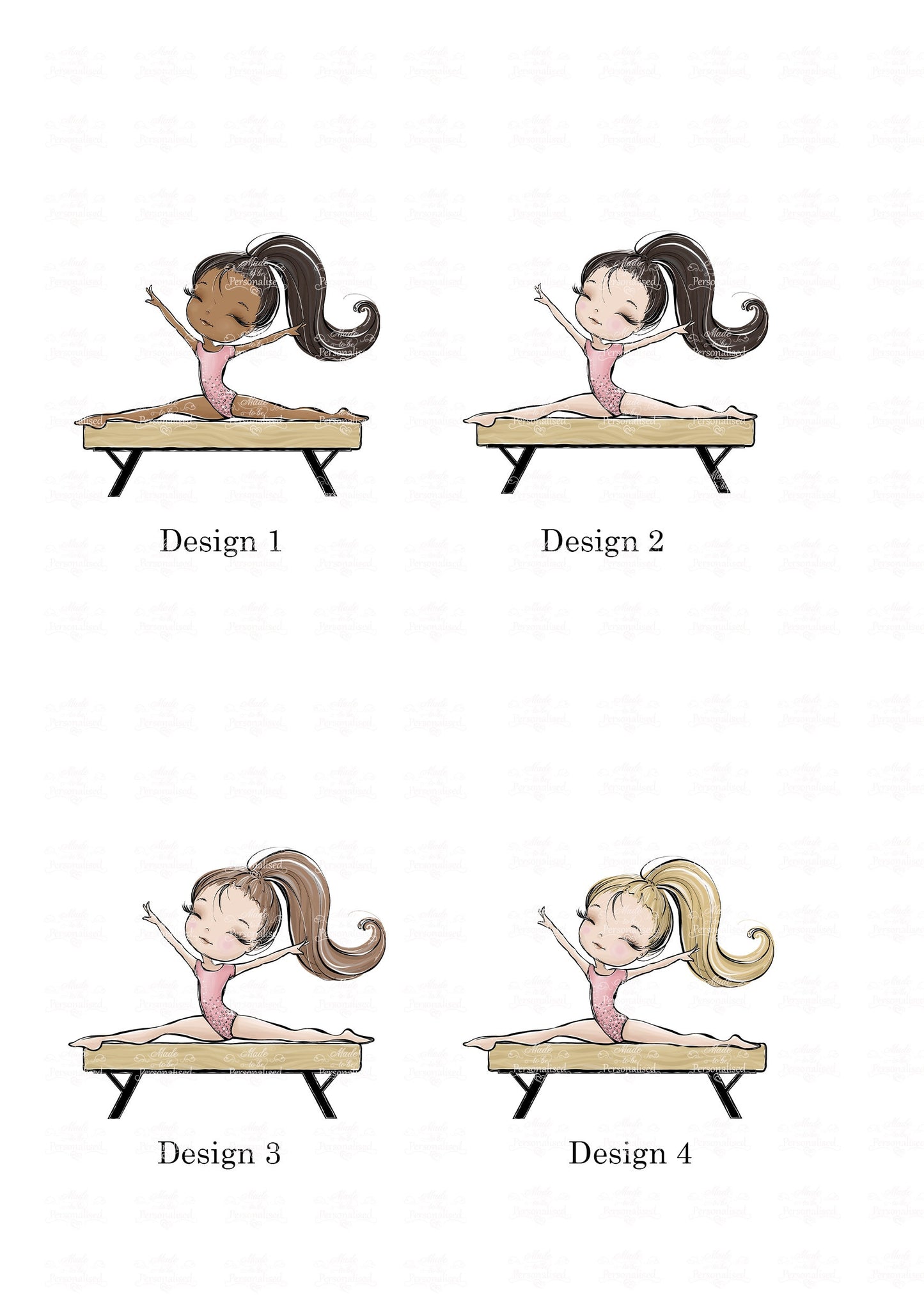 Drawstring Bag, Gymnastic doing splits