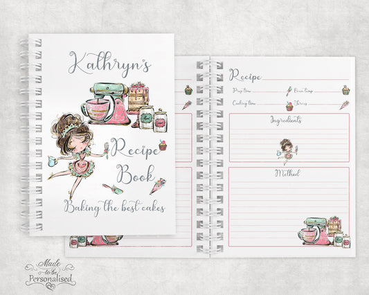 Recipe book, fairy doll mixer