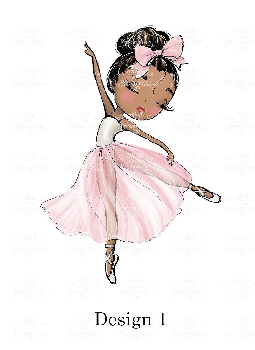 Personalised drawstring bag, Ballet initial, character bag, ballet shoe bag, dance shoes bag, birthday gift, ballerina gift