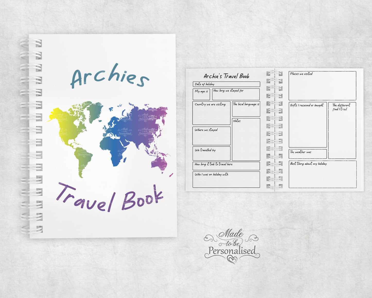 Notebook Travel Journal,